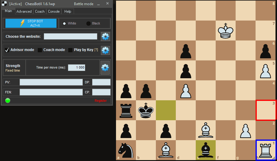position 3 - final and checkmate