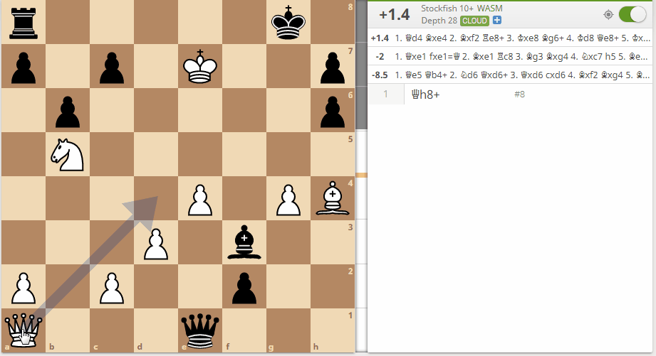 Magic chess move