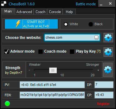 ChessBotX 1.6.0 - virtual chess coach