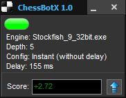 chessbotx battle mode window