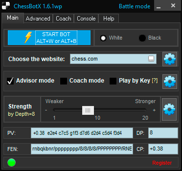 ChessBotX 1.6.1wp - chess cheat bot